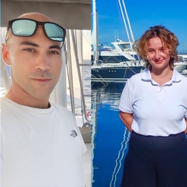 Captain and Chef/Mate: Federico And Camille Captain and Chef/Mate: Federico And Camille