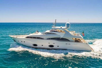 97 Ferretti Customline Superyacht Charter