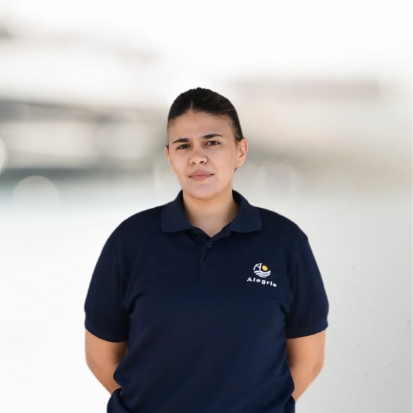 Stewardess: Katerina Grylli