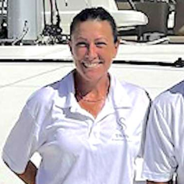 Chef / Stewardess: Stewardess Georgina Woodford