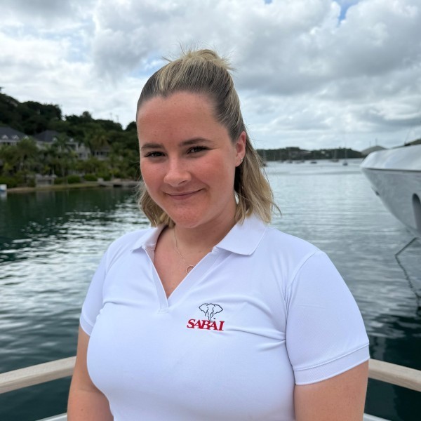 Stewardess: Jess Crombie