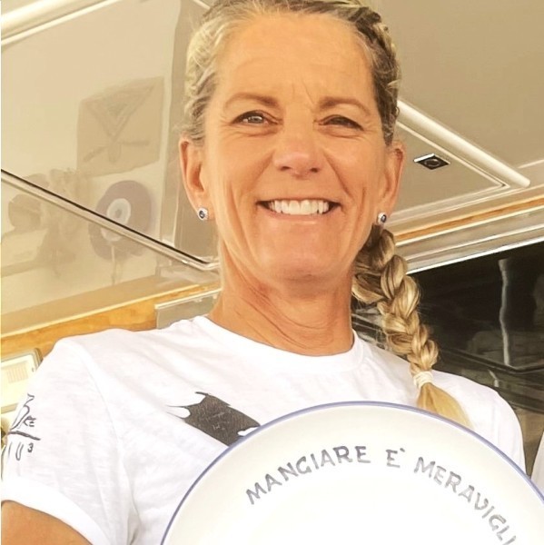 Co-Captain & Stewardess & Chef: Melissa Candiani